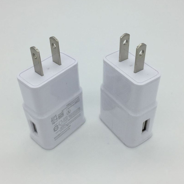 500PCS/LOT USB Wall Charger 5V 2A AC Travel Home Charger Adapter US EU Plug for universal smartphone android phone