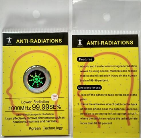 2016 hot realy work mobile phone anti radiation shiny sticker ,quantum shiled scalar energy chip 200pcs/lot by free shipping