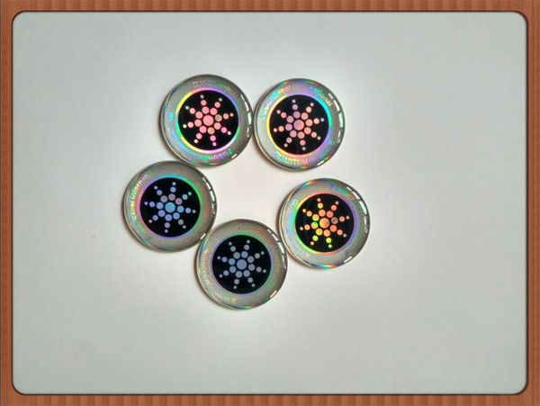 2016 hot realy work mobile phone anti radiation shiny sticker ,quantum shiled scalar energy anti radiation chip 10pcs/lot by free shipping