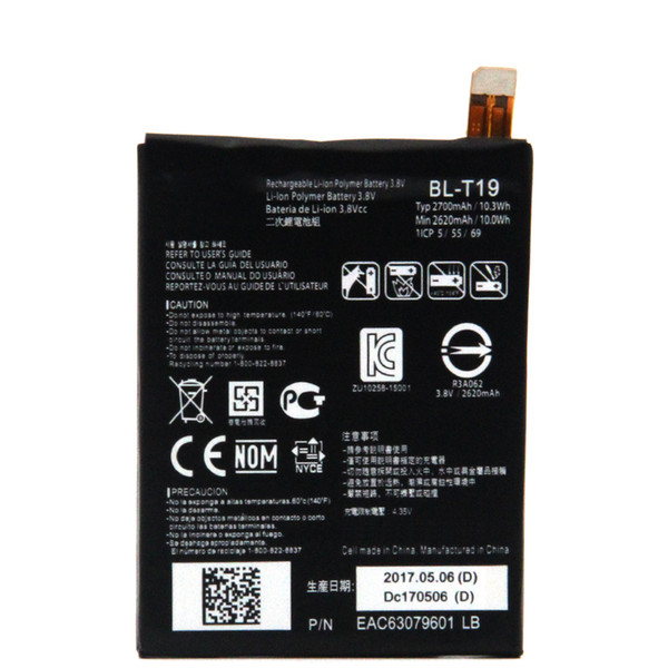 For LG GOOGLE Nexus 5x H791 H798 Battery BL-T19 Battery Real Capacity with Deliver Duty Paid Express Post