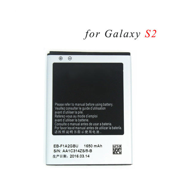 For Samsung Galaxy S2 I9100 I9103 Phone Battery Replacement Real Capacity High Quality With Express Shipping