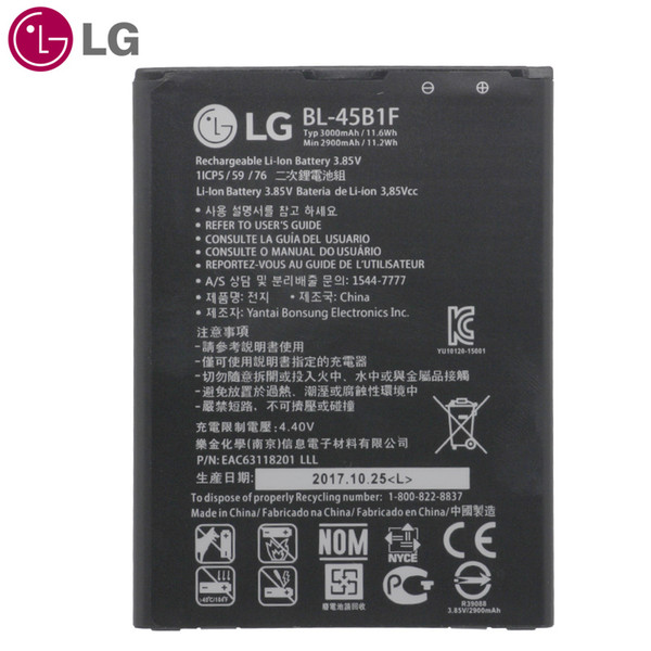 LG Original BL-45B1F Phone Battery For LG V10 H961N F600 H900 H901 VS990 H968 Replacement Batteries 2900mAh Capacity+Free Tools