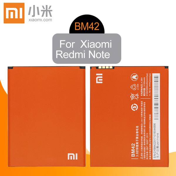 (100% Full Original New) Not Copy~! 100% capacity!!! Zero Cycle Built-in Internal Li-ion Replacement Battery BM42 For Xiaomi Redmi Note 4G