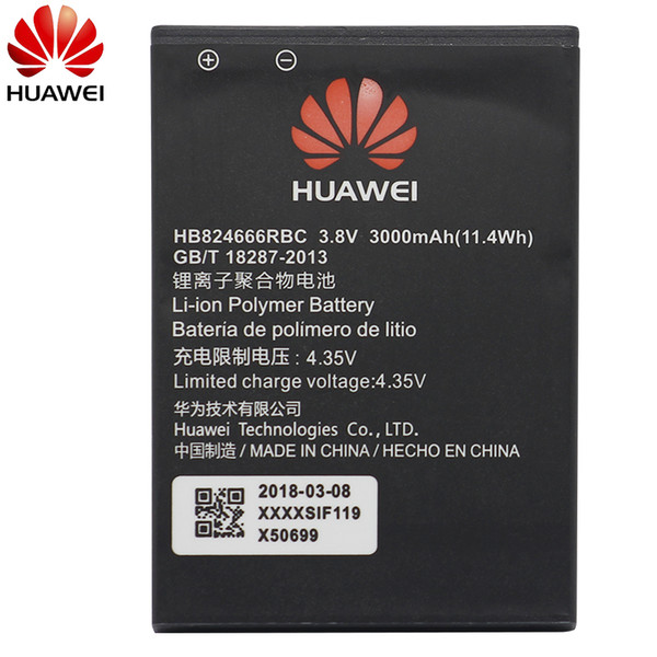 HuaWei Phone Battery HB824666RBC For Huawei E5577 E5577Bs-937 Replacement Phone Batteries 3000mAh Original Zero Cycle