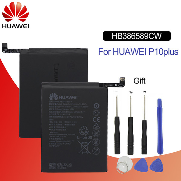 HuaWei Phone Battery HB386589CW For Huawei P10plus VKY-AL00 Replacement Phone Batteries 3650mAh