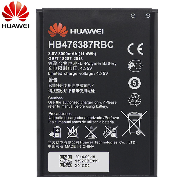 HuaWei Phone Battery HB476387RBC For Huawei Honor 3X G750 B199 Replacement Phone Batteries 3000mAh