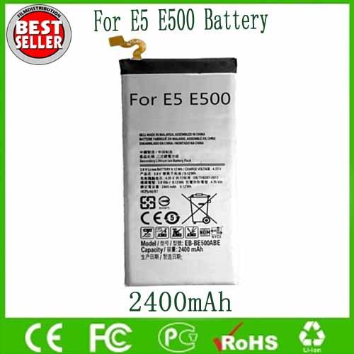 Original OEM Battery EB-BE500ABE For Sam E5 E500 E500F SM-E500F 2400mAh Free Shipping Wholesale