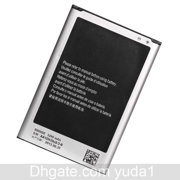 Original OEM Note 3 B800BE N9000 N9005 CellPhone Battery 3200mAh Free Shipping Wholesale ONE Year Warranty