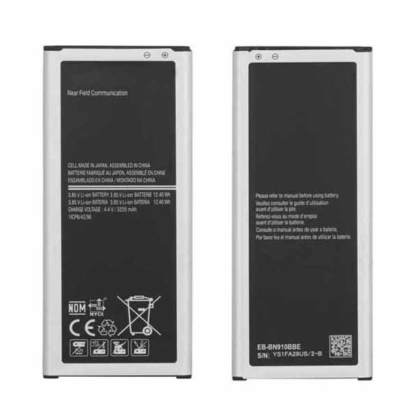 Original OEM Note 4 EB-BN910BBE N910A N910U N910F N910H CellPhone Battery 3200mAh Free Shipping Wholesale ONE Year Warranty