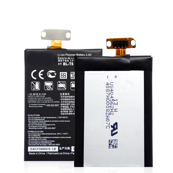 BL-T5 Replacement Battery For LG Google Nexus 4 E960 Optimus G E970 E973 F180 LS970 E975 BLT5 High Capacity Batteries Free Tools