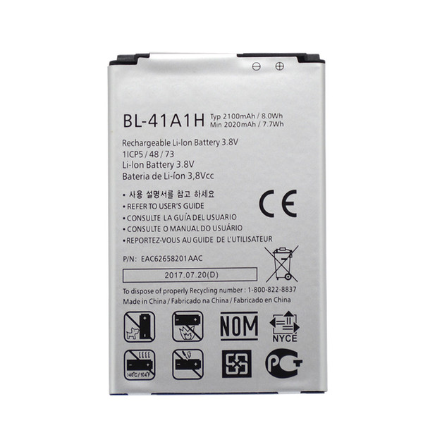 New Replacement Battery For LG Optimus F60 MS395 D390N Tribute VS810PP Transpyre LS660 BL-41A1H High Capacity batteries + tools