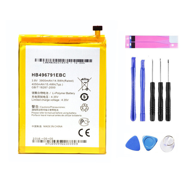 HB496791EBC OEM Li-ion Replacement For Huawei Mate1 MATE2 MT2-C00 L01 L02 L05 4050mAh with Free Tools fast shipping