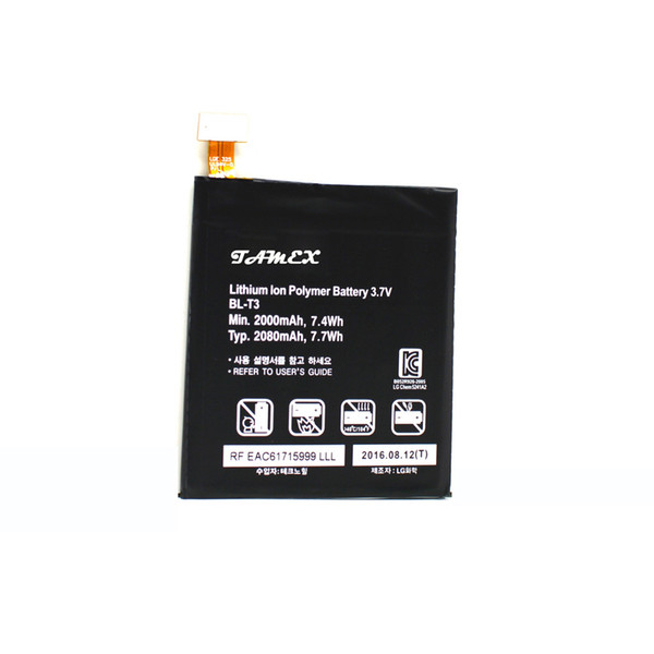 New BL-T3 2000 mah High Quality Li-ion Replacement Battery For LG Optimus VU F100 F100L F100S VS950 P895