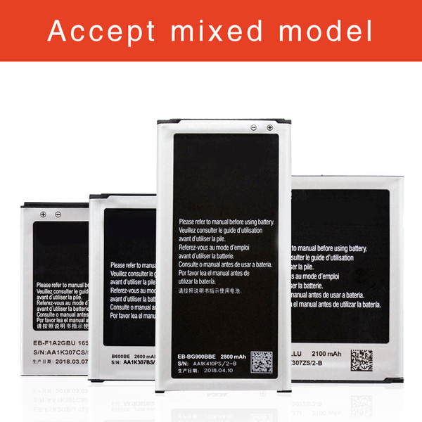 For Samsung Galaxy S2 S3 S4 S5 Top Quality OEM Replacement Battery EB-F1A2GBU EB-L1G6LLU B600BU EB-BG900BBU Batteria Fast Shipping