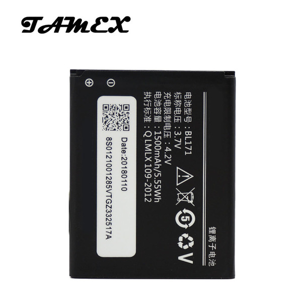 BL171 Mobile Phone Battery For Lenovo a319 A356 A368 A370e A376 A60 A65 A500 A390 A390T 1500mAh High Quality Batteria