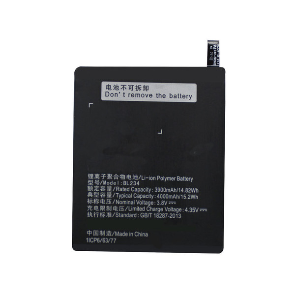 BL234 New High Capacity Replacement Battery For Lenovo P70 P70t P70-T P1MA40 4000mAh Li-ion Rechargeable Batteria Free Shipping