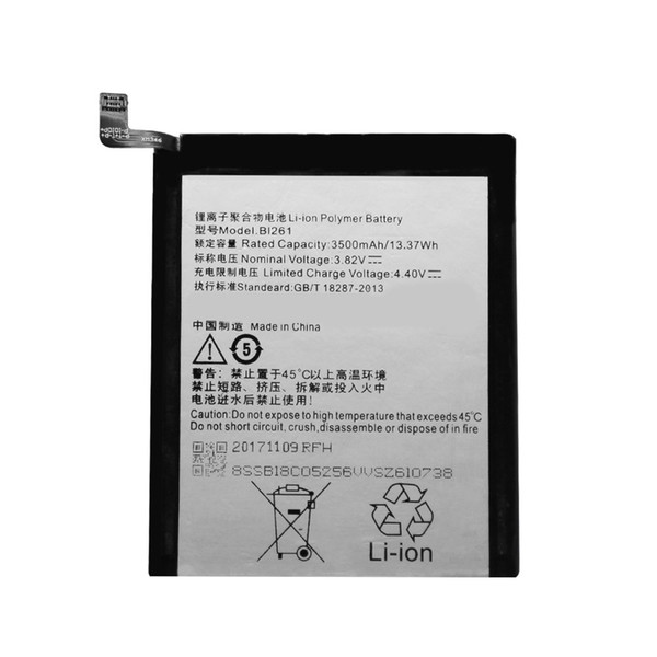 For Lenovo Vibe A7020 K52t38 K52e78 K5 Note K5Note BL261 Li-ion Replacement Battery High Capacity 3500mAh Free shipping