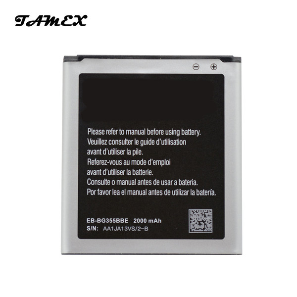 EB-BG355BBE For Samsung Galaxy Core 2 Li-ion Replacement Battery 2000MAH G355 SM-G3556D G3558 batteria Battery akku