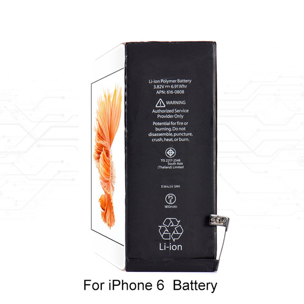 Battery Grade A+++ Quality Zero Cycle Built-in Internal Li-ion Replacement Battery For iPhone 4 5s 5c 6 7 7P 8G 8P