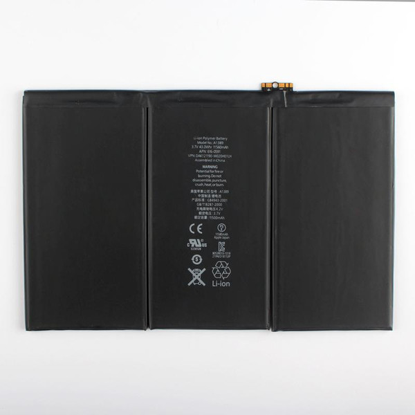 11560mAh 3.7V Genuine Original Battery For Apple iPad 3 3rd Gen A1389 616-0604 616-0586 616-0593 969TA103H 969TA110H