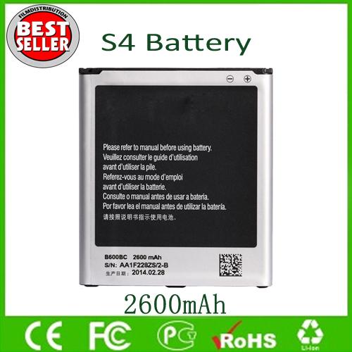 S4 Battery B600BC B600BE For Sam S4 IV I9500 9500 I9505 Replacement Batteries 2600mAh Factory Direct Free Shipping