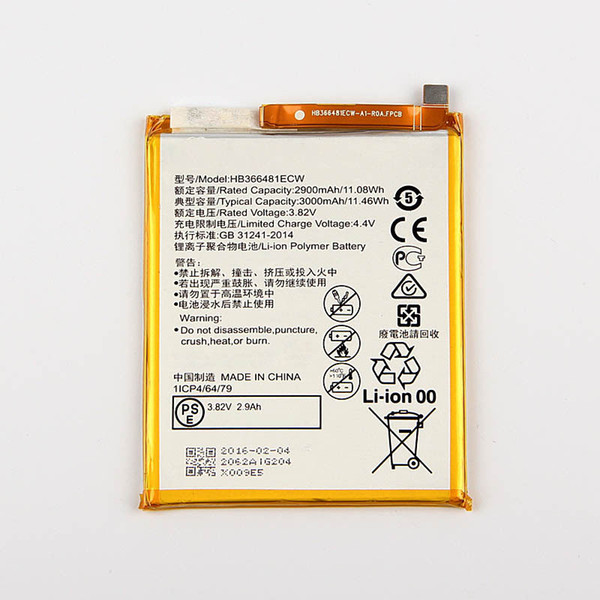 Original HB366481ECW Phone Battery for HUAWEI P9 Honor 8 3000mAh