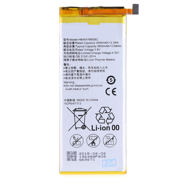 HB4547B6EBC 3600mAh Replacement Li-Polymer Battery + Repair Tool Set for Huawei Honor 6 Plus