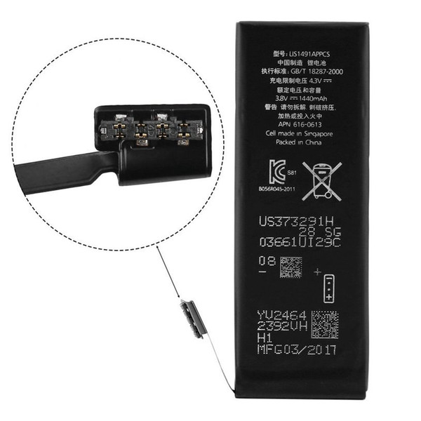 High Quality Original Battery For Apple iPhone 5S 5GS 5C 6G 6S 6P 6SP 7G 7P 8G 8P Replacement Batteries Real