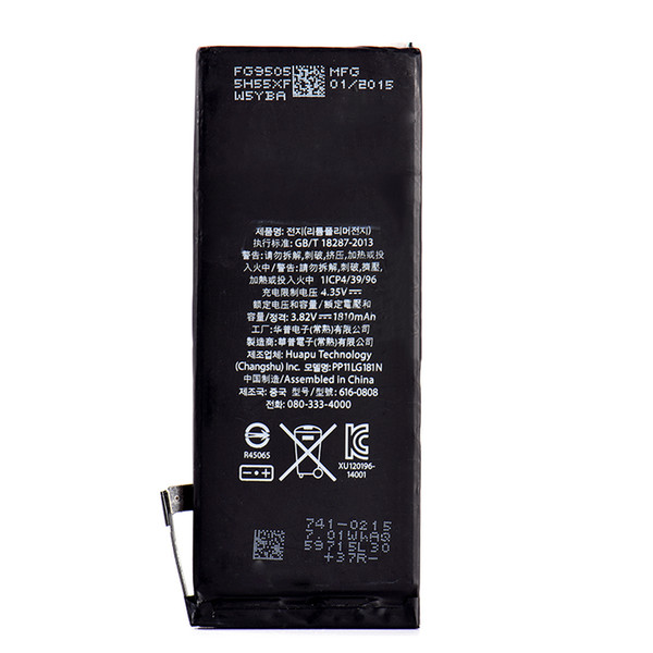 Battery for apple iphone 4s 5g 5s 5c 6g 6s 6plus 7g 7 8 plus X Batteries Replacement Strong Flex 0 Cycle