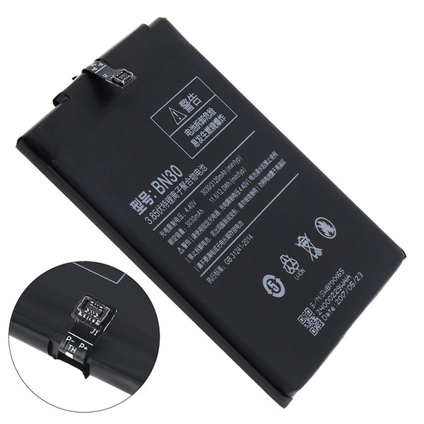 BN30 3.85V 3030mAh Rechargeable Built-in Polymer Li-ion Replacement Battery Phone Accumulator for Xiaomi Redmi 4A RRP_405