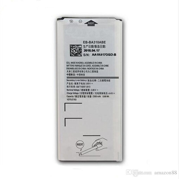 NEW A3 Battery for Samsung GALAXY A3 A3100 A310F 2016 Edition batteria Battery 2300MAH EB-BA310ABE akku