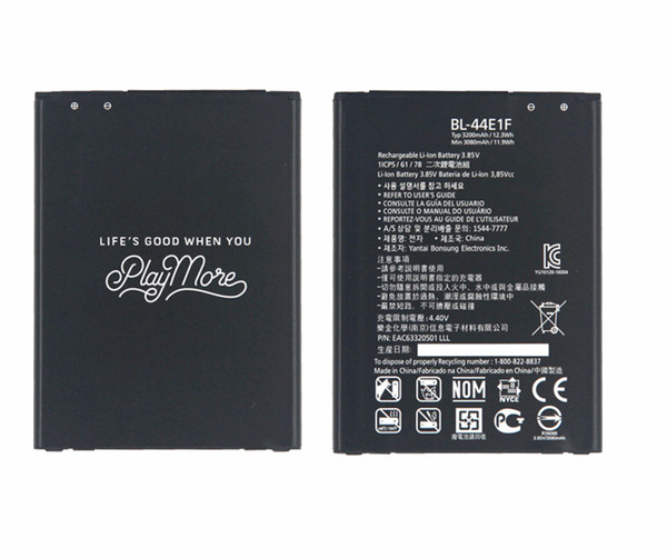 For LG V20 H990DS H910 Battery BL-44E1F Battery Original Real Capacity with Deliver Duty Paid express