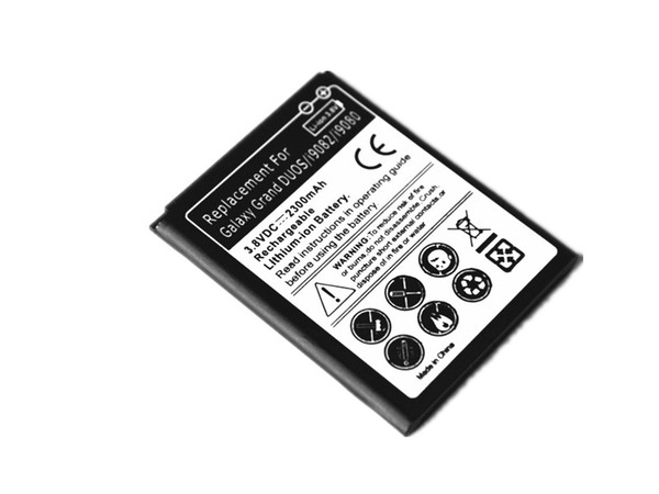 EB535163LU 2300mAh Battery Replacement For Samsung phone Grand Duos i9082 i9080 i879 i9128 Wholesale batteries 100pcs/