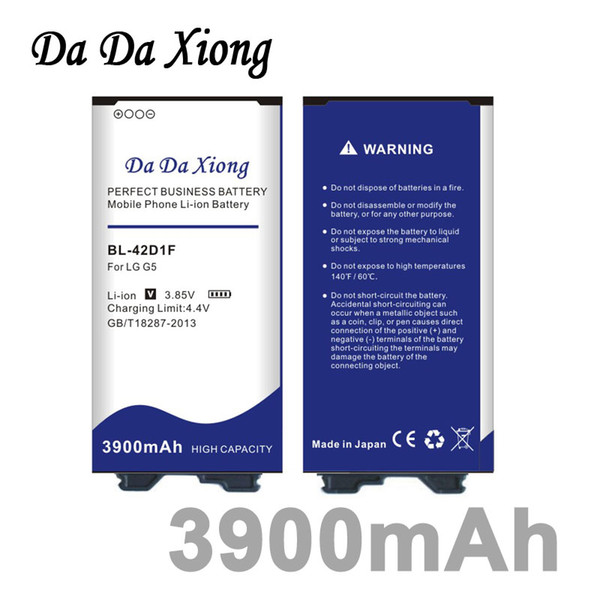 Da Da Xiong 3900mAh BL-42D1F Battery for LG G5 H850 H820 H830 H831 H840 H868 H860N H860 LS992 US992 F700L F700S F700k VS987