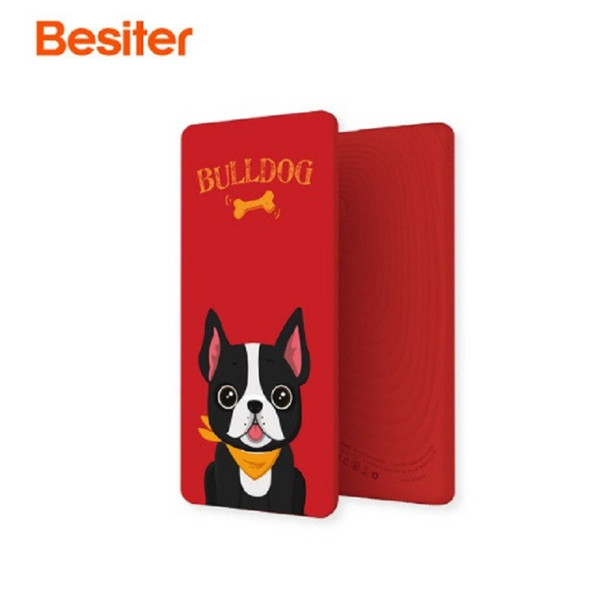 Besiter 10000mAh Power Bank Portable Cute Mini External 18650 Battery Mobile Bank Charging Charger for Android Xiaomi iPad Gifts