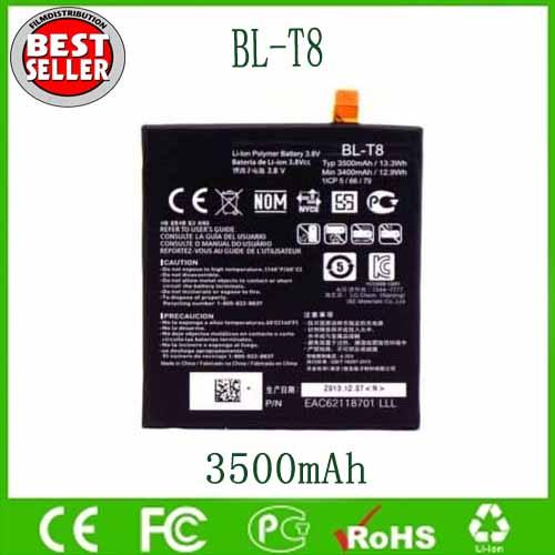 Original OEM BL-T8 BLT8 Battery For LG G Flex F340 D950 D955 D958 D959 LS995 3500mAh Free Shipping Wholesale