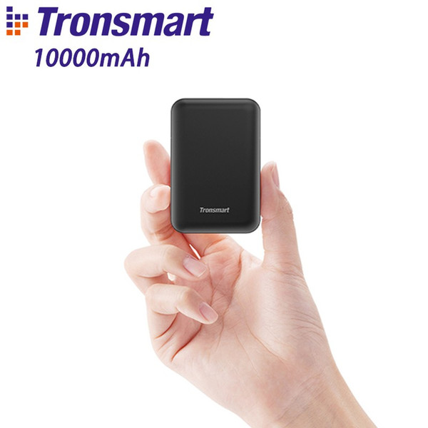 Tronsmart PB10 Mini Power Bank 10000mah Fast Charge External Battery Portable Charger with LED Display for iPhone,Samsung,xiaomi