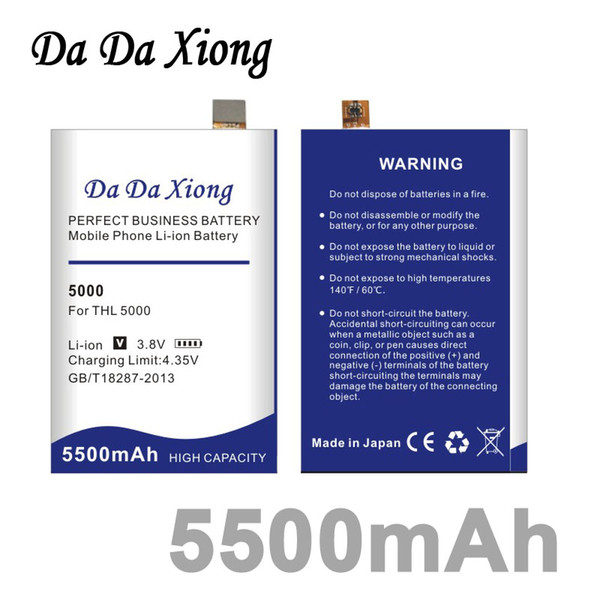 Da Da Xiong 5500mAh THL 5000 THL5000 Battery for THL 5000 THL5000