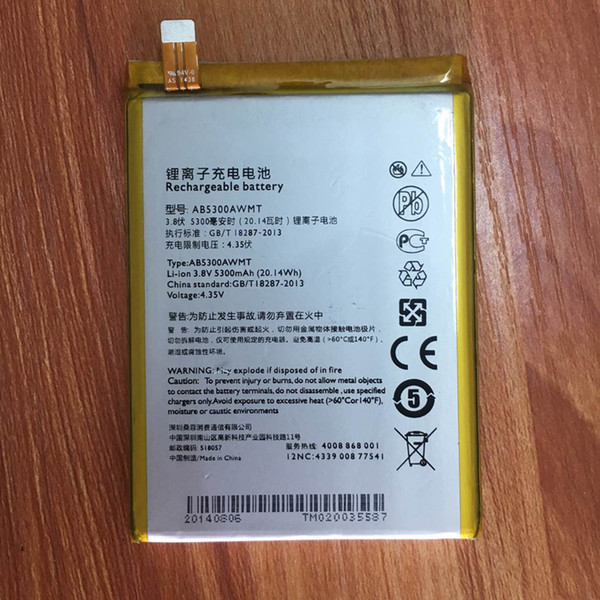 For PHILIPS W6610 High Capacity Replacement Battery AB5300AWMT 5300mAh with tracking number