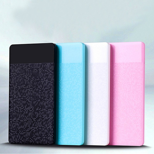 10000mAh Power bank 2.1A Output Quick SmartPhone Portable External Battery Charger Power Bank 15mm Ultra Slim 2018 New sale