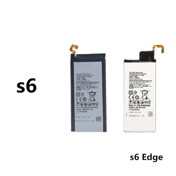 Cell Phone Battery For samsung s6 s7 s8 s6edge s7edge s6edge plus Wholesale mobile phone batteries original