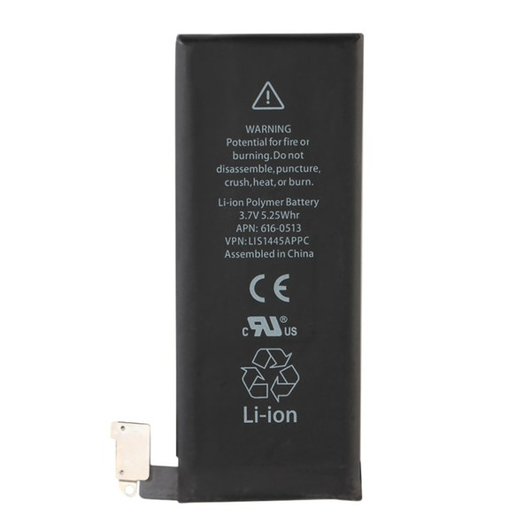 High Quality Original Zero Cycle Built-in Internal Li-ion Replacement Battery For iPhone 4 4G 1420mAh Mobile Battery A++++