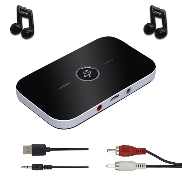 2 in 1 Wireless Bluetooth Receiver Transmitter 4.1 Audio 3.5mm Adapter For PC Smartphone Bluetooth Receiver Transmitter