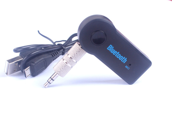 Mini Bluetooth Car Adapter Receiver 3.5mm Aux Stereo Wireless USB Mini Bluetooth Audio Music Receiver For Smart Phone MP3