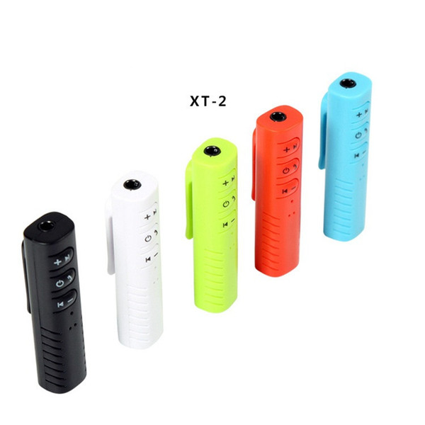 New Bluetooth Audio Receiver 3.5AUX Vehicle Speaker Headset Universal One-tow Two-call Photography Function USB connection