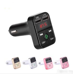 Car Bluetooth FM Transmitter Wireless Handsfree Audio Receiver Auto LED MP3 Player 2.1A Dual USB Fast Charger Car Accessories