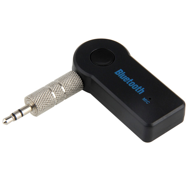 Handfree Car Bluetooth Music Receiver Universal 3.5mm Streaming A2DP Wireless Auto AUX Audio Adapter With Mic For Phone MP3