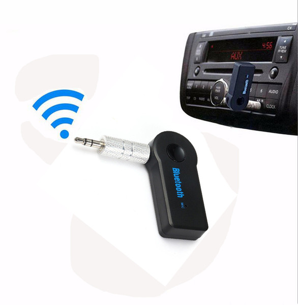 Car Bluetooth Receiver Portable 4.1 High quality Bluetooth Adapter Aux Adapter for car audio Music Hands-free Car Kits with package