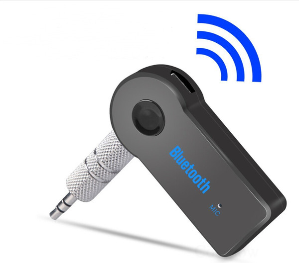 Handsfree Bluetooth Car Kit Mini 3.5MM Jack AUX Audio MP3 Music Bluetooth Receiver Car Kit Wireless Handsfree Speaker Headphone Adapter