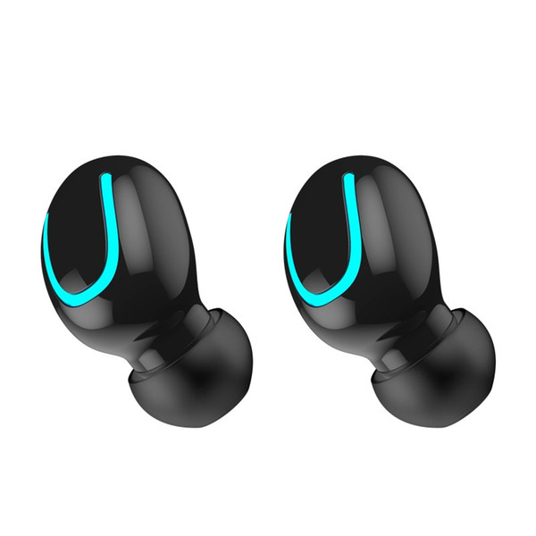 accept one piece HQB-Q32 TWS 2600mah waterproof Bluetooth Headset EDR Wireless Stereo Earbuds earphone with Charging Dock Mini Headphones